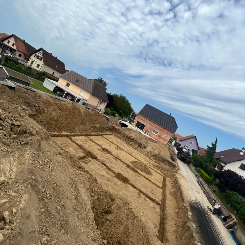 Terrassement /Assainissement / Raccordement Erstein 8