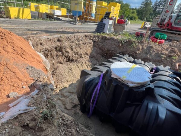 Travaux de terrassement, assainissement et raccordement pr&egrave;s de Strasbourg et Haguenau S&eacute;lestat 1