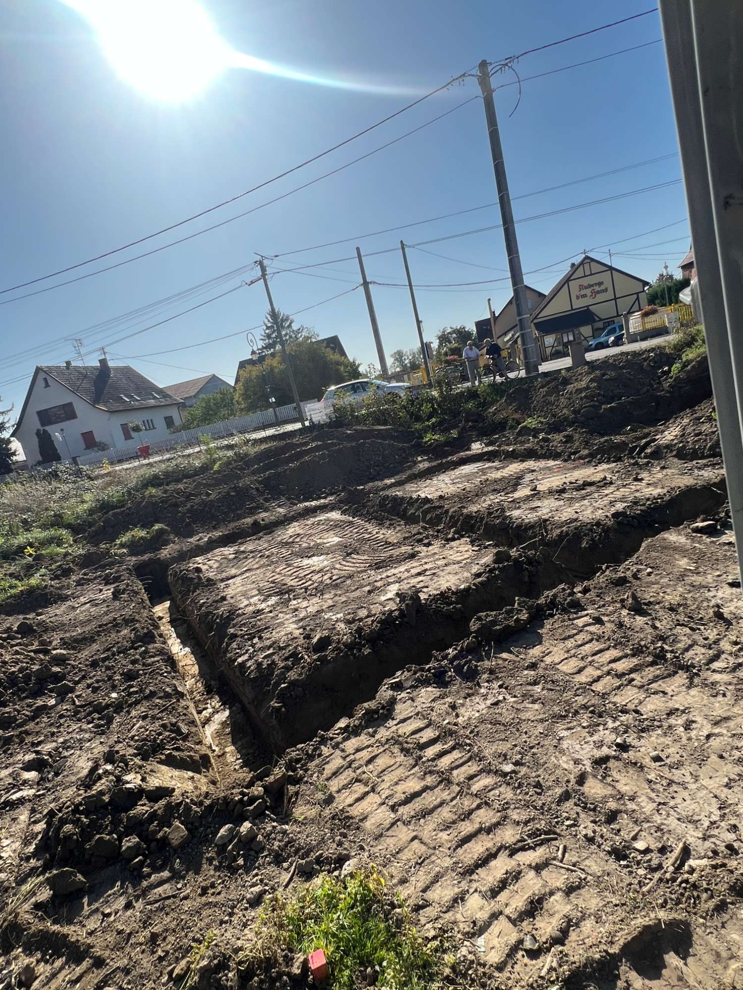 Travaux de terrassement, assainissement et raccordement pr&egrave;s de Strasbourg et Haguenau Strasbourg 2