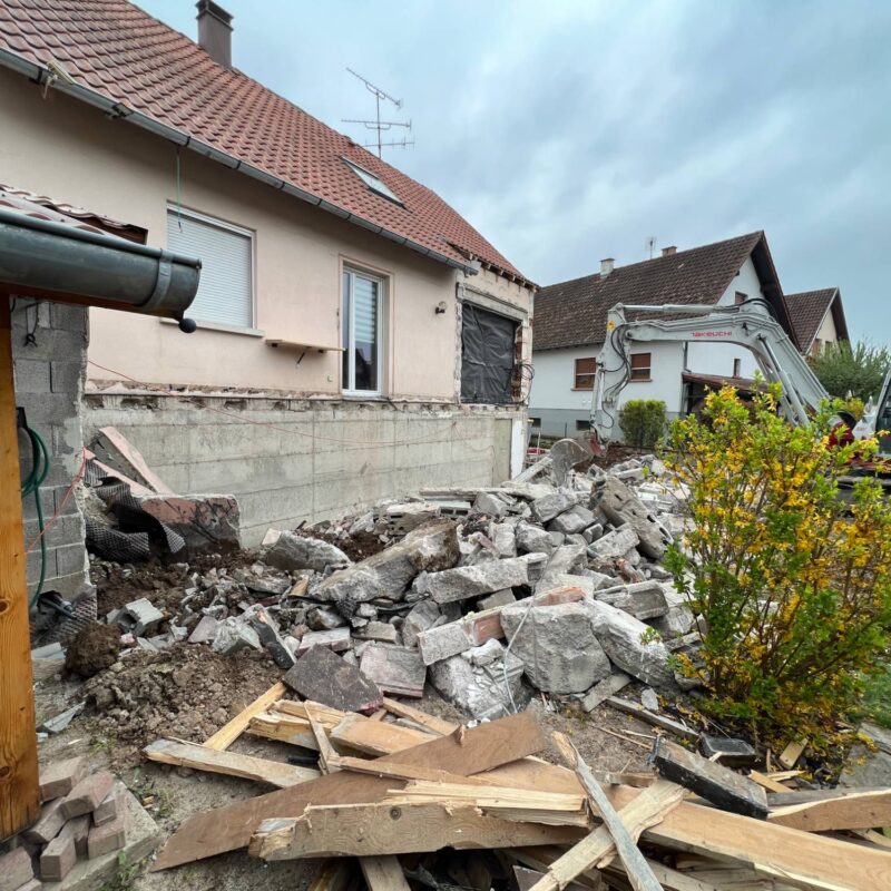D&eacute;molition Illkirch-Graffenstaden 3