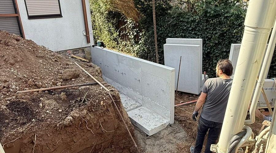 R&eacute;alisation d’une terrasse &agrave; KEHL Bischheim 2