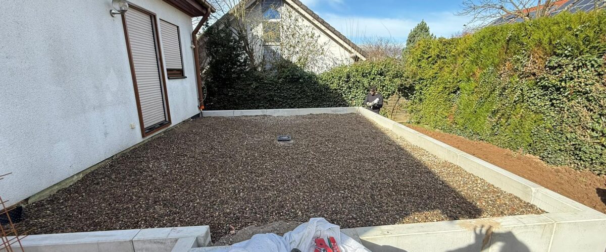 R&eacute;alisation d’une terrasse &agrave; KEHL Schiltigheim 6