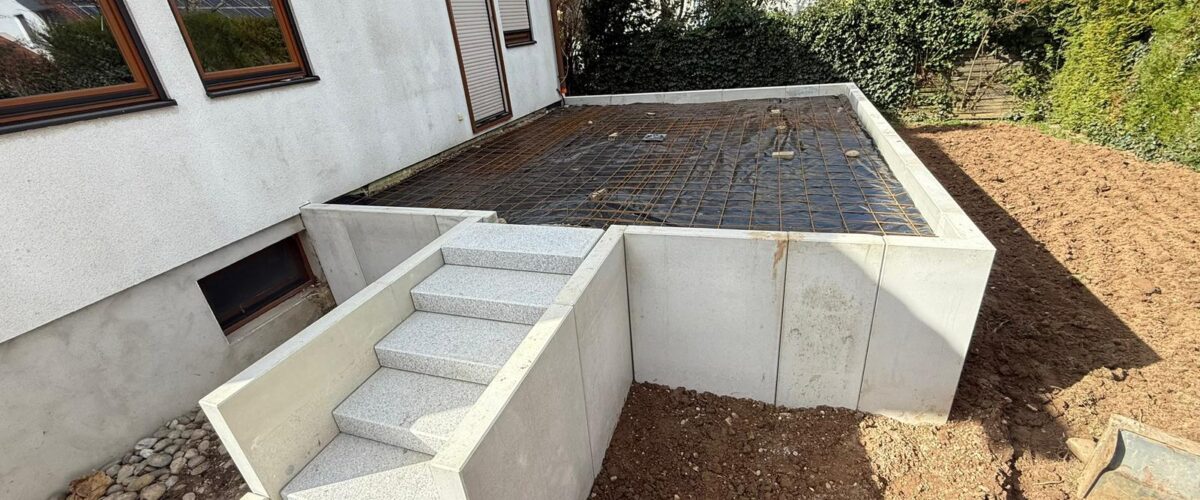 R&eacute;alisation d’une terrasse &agrave; KEHL Haguenau 5